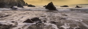 Waves on a beach